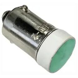IDEC LSED-2GN LED Lamp Green 24VDC BA9S/13 Lamp Base