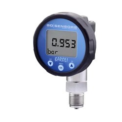 BD Sensors M001002050K0N001121000 Battery Powered Digital Pressure Gauge 316L Stainless Steel