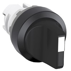 ABB M2SS2-10B Selector Switch Black 2Position Non-Illuminated Maintained Short Handle Plastic B C