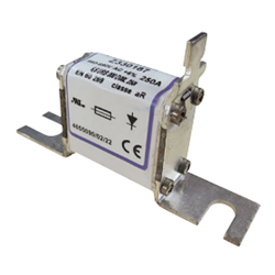 MERSEN FUSE LINK 40A GRB 80MM FIXING FOR SEMICONDUCTOR PROTECTION BODY SIZE 000, 660V M330176