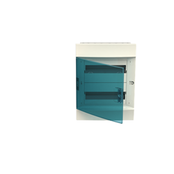 ABB M41F24TEN Load Center 24-Module 2-Row Flush Mount IP41 Transparent Door