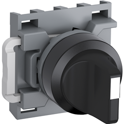 ABB M4SS1-10B Selector Switch Black 4Position Non-Illuminated Maintained Short Handle Plastic