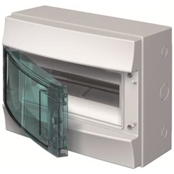 ABB M65W08TEN Load Center 8-Module 1-Row Wall Mount IP65 Transparent Door