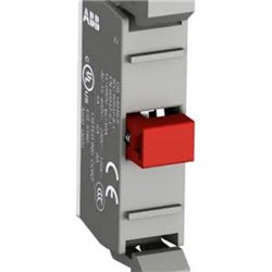 ABB MCBL-10 Micro Switch Block 1NO 125VAC/DC Front Mount Non-Illuminated IP20 For Pilot Devices