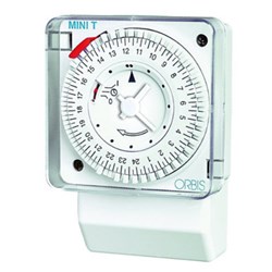 Orbis MINIT-QRD-230VAC Analog Time Switch 1CO 230VAC 16A Screw Terminal