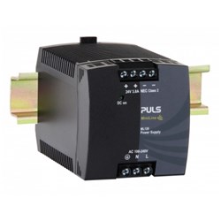 Puls ML120.241 Power Supply 1PH 100-240VAC 24VDC 5A 120 Watt DIN Rail Mount