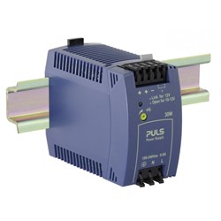 Puls ML30.102 Power Supply 1PH 110-300VDC 12VDC 3A 30 Watt 5.8 Watt DIN Rail Mount Spring Clamp IP20