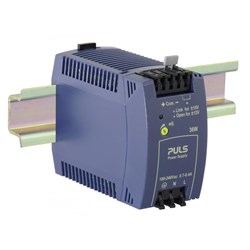 Puls ML30.106 Power Supply 1PH 110-300VDC 12VDC 2.5A 36 Watt 5.9 Watt DIN Rail Mount Spring Clamp IP20