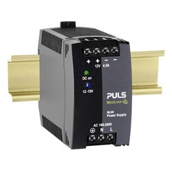 Puls ML60.121 Power Supply 1PH 110-300VDC 12VDC 4.5A 54 Watt 7.9 Watt DIN Rail Mount Screw Terminal IP20