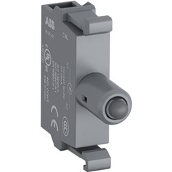 ABB MLBL-01R LED Block Red 24VAC/DC Front Mount Illuminated IP20 For Modular Plastic Contactors