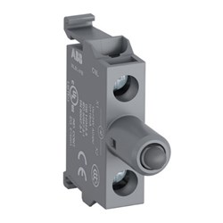 ABB MLBL-04BL LED Block Blue 110-130VAC Rear Mount Mount For Compact and Modular