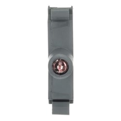 ABB MLBL-05R LED Block Red 110-130VDC Front Mount Illuminated IP20 For Modular Plastic Contactors