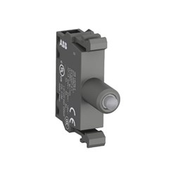 ABB MLBL-07W LED Block White 230VAC Front Mount Illuminated IP20 For Modular Plastic Contactors