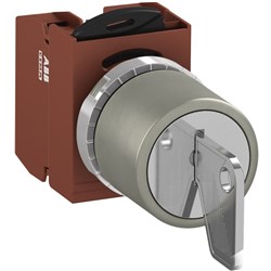 ABB MMS2NKOCAF20 Selector Switch Kit 2Position 2NO Non-Illuminated Faston Momentary Key Metal C A