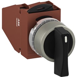 ABB MMS4NLABS04 Selector Switch Kit Black 4Position 4NC Non-Illuminated Screw Maintained Long Handle Metal