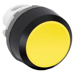 ABB MP1-10Y Non-Illuminated Pushbutton Flush Momentary Yellow