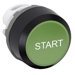 ABB MP1-7059 Non-Illuminated Pushbutton Flush Momentary Green