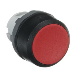 ABB MP2-10R Non-Illuminated Pushbutton Flush Maintained Red