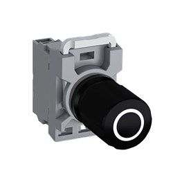 ABB MPA3P10 Non-Illuminated Machine Stop Pushbutton 30mm Black Pull Release 1NO