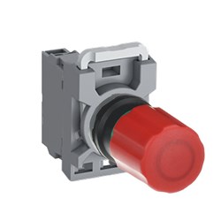 ABB MPEN3P01 Emergency Stop Pushbutton Kit Non-Illuminated 1NC Red Pull Plastic