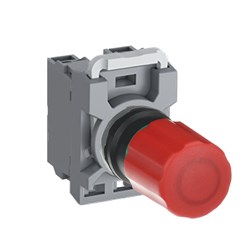 ABB MPEN3P02 Emergency Stop Pushbutton Kit Non-Illuminated 2NC Red Pull Plastic