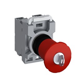 ABB MPEN4K20 Emergency Stop Pushbutton Kit Non-Illuminated 2NO Red Plastic