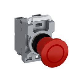 ABB MPEN4P02 Emergency Stop Pushbutton Kit Non-Illuminated 2NC Red Pull Plastic