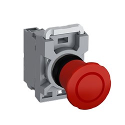 ABB MPEN4P10 Emergency Stop Pushbutton Kit Non-Illuminated 1NO Red Pull Plastic