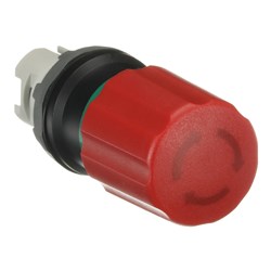 ABB MPET3-10R Emergency Stop Pushbutton Red 30mm Twist Release