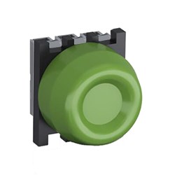 ABB MPHG30 Non-Illuminated Heavy Duty Pushbutton Kit Green 3NO