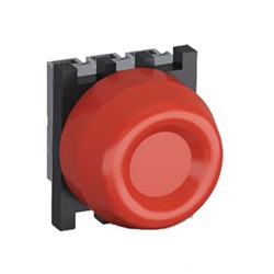 ABB MPHR12 Non-Illuminated Heavy Duty Pushbutton Kit Red 1NO+2NC