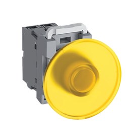 ABB MPMI6Y310 Illuminated Pushbutton Kit 60mm Momentary Yellow 220VDC 1NO