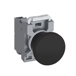 ABB MPMN4B01 Non-Illuminated Pushbutton 40mm Mushroom Black 1NC
