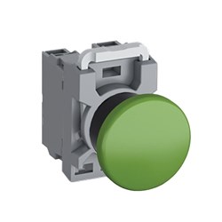 ABB MPMN4G20 Non-Illuminated Pushbutton 40mm Mushroom Green 2NO
