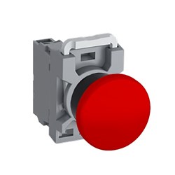 ABB MPMN4R10 Non-Illuminated Pushbutton 40mm Mushroom Red 1NO