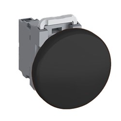 ABB MPMN6B01 Non-Illuminated Pushbutton 60mm Mushroom Black 1NC
