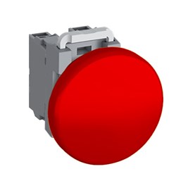ABB MPMN6R02 Non-Illuminated Pushbutton 60mm Mushroom Red 2NC