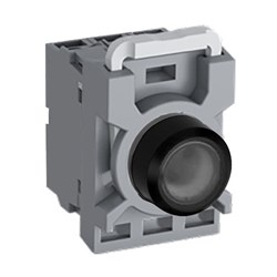 ABB MPPIFCO002 Illuminated Pushbutton Kit 22mm Flush Momentary Clear 12VAC/DC 2NC