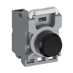 ABB MPPNEBA01 Non-Illuminated Pushbutton Kit 22mm Extended Maintained Black 1NC