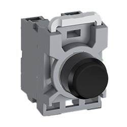 ABB MPPNEBO02 Non-Illuminated Pushbutton Kit 22mm Extended Momentary Black 2NC