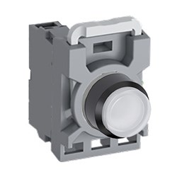 ABB MPPNECA10 Non-Illuminated Pushbutton Kit 22mm Extended Maintained Clear 1NO