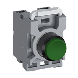 ABB MPPNEGA20 Non-Illuminated Pushbutton Kit 22mm Extended Maintained Green 2NO