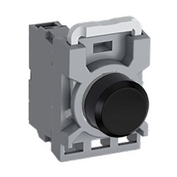 ABB MPPNFBA10 Non-Illuminated Pushbutton Kit 22mm Flush Maintained Black 1NO