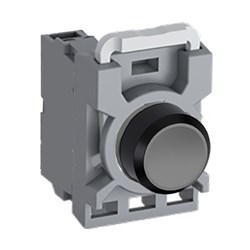 ABB MPPNFCA10 Non-Illuminated Pushbutton Kit 22mm Flush Maintained Clear 1NO