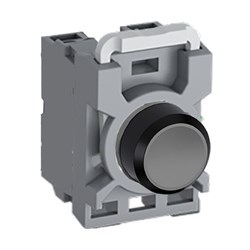 ABB MPPNFCA11 Non-Illuminated Pushbutton Kit 22mm Flush Maintained Clear 1NO+1NC