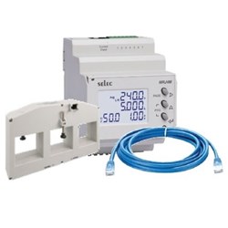 SELEC KIT: MRJ4M METER +1 X 2M RJ45 CABLE +1 X 1600A CT 54X50MM MRJ4M-1600A54/50-K