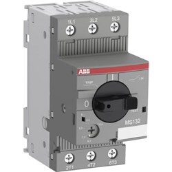 ABB MS132-6.3 Manual Motor Starter 2.2kW 690VAC 6.3A