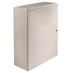 IPD MSB121040G Metal Enclosure Mild Steel 1000W 1200H 400D RAL7035 Light Grey IP66 Single Door