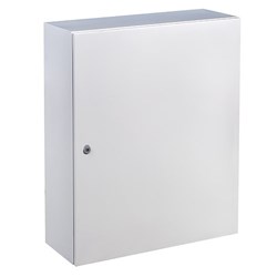 IDE MSB128040G Mild Steel Enclosure Cold Rolled Steel 800W 1200H 400D RAL7035 Light Grey IP66
