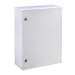 IDE MSB808025G Mild Steel Enclosure Cold Rolled Steel 800W 800H 250D RAL7035 Light Grey IP66